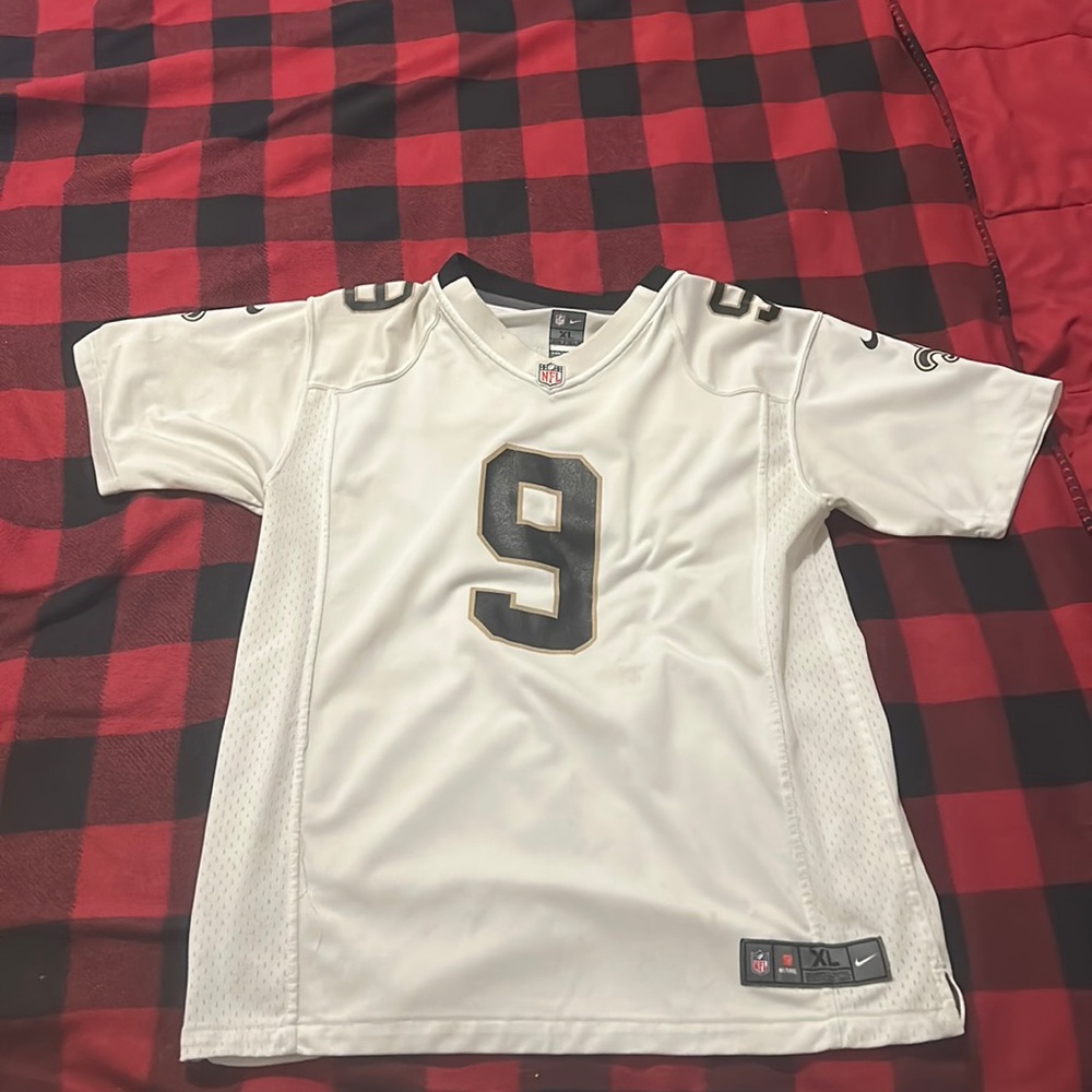 NFL Players New Orleans Saints Quarterback Drew Brees Super Bowl 44 MVP Nike’s